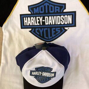 HARLEY DAVIDSON BOYS BALLCAP & T-SHIRT